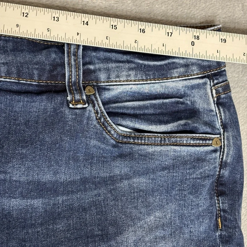 Kut From‎ The Kloth Womens sz 18 Jeans Blue Denim Dark Wash Boyfriend 36x30